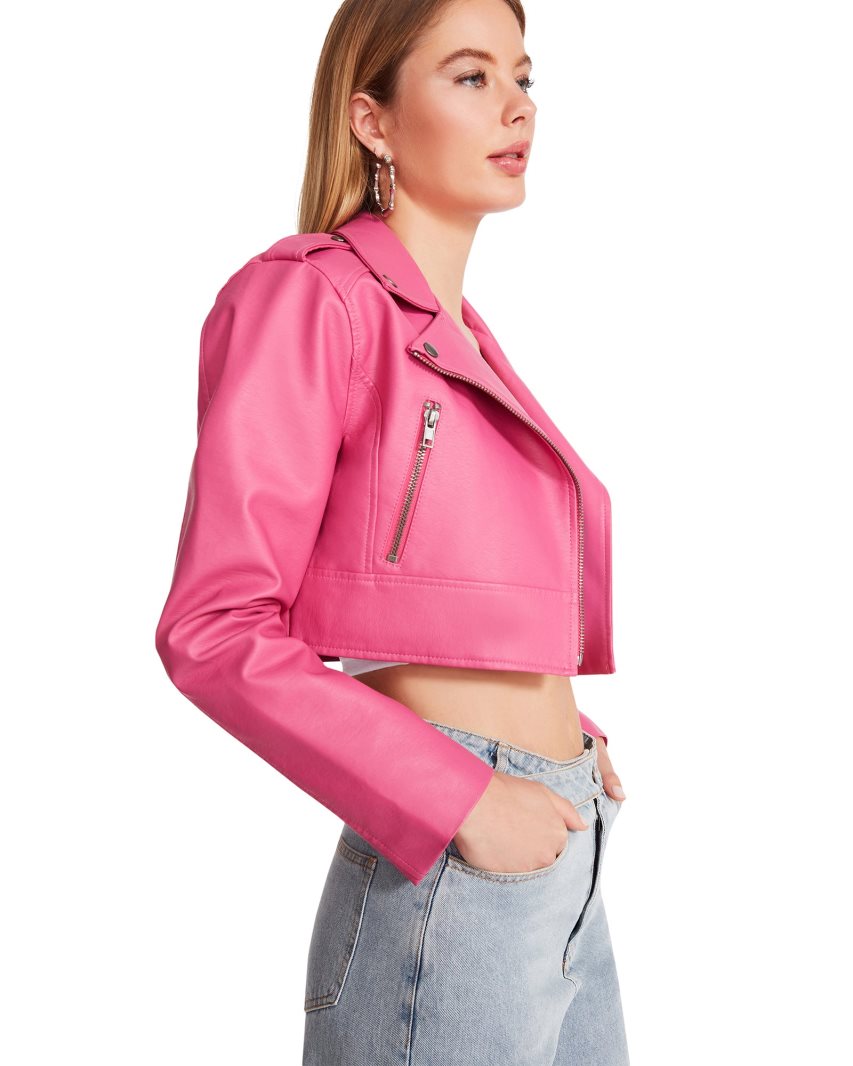 Pink Steve Madden Molly Women's Jackets | PH 3694SEA